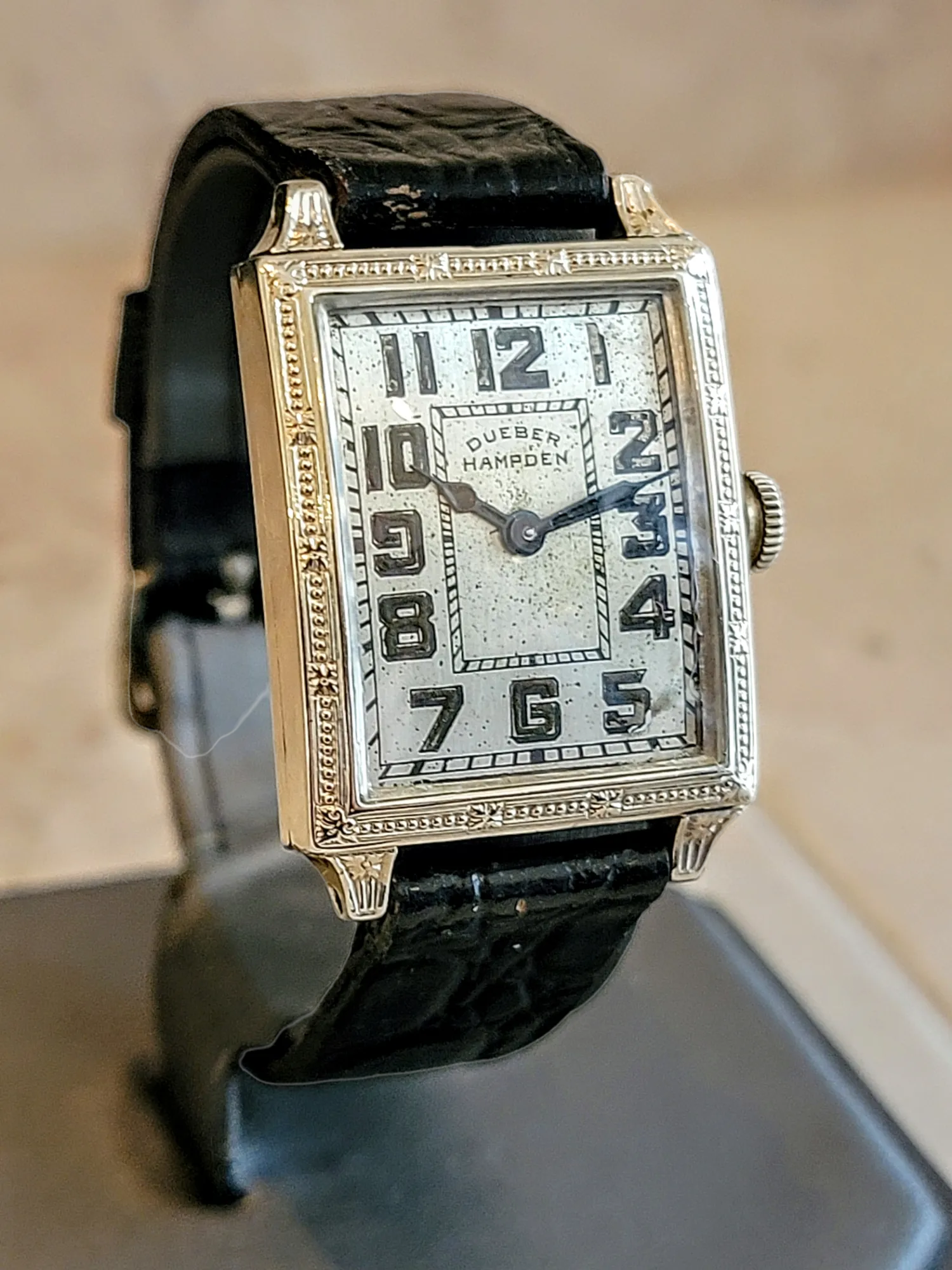 1919 DUEBER-HAMPDEN Man O' Fashion Watch 15 Jewels U.S.A.