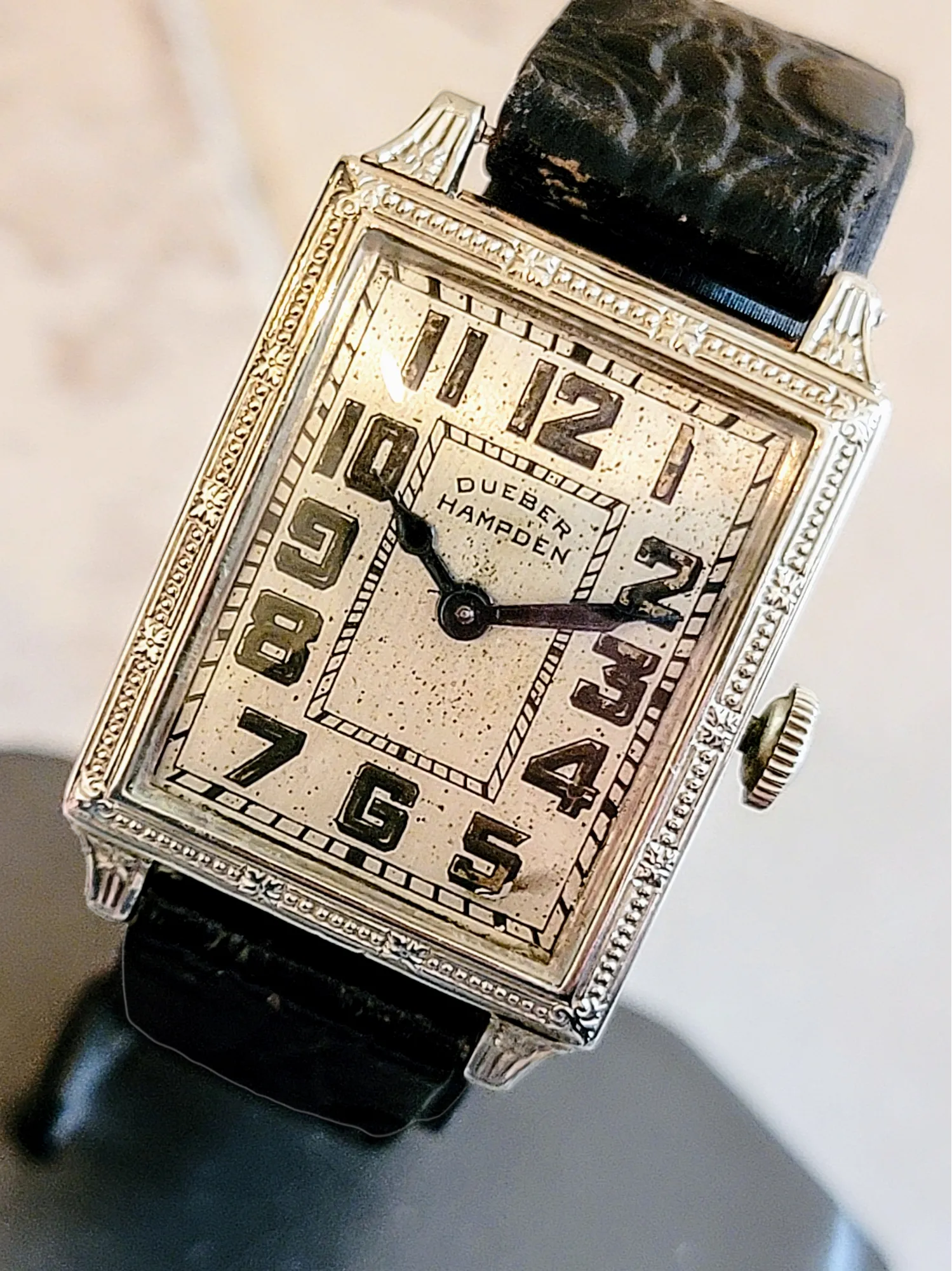 1919 DUEBER-HAMPDEN Man O' Fashion Watch 15 Jewels U.S.A.