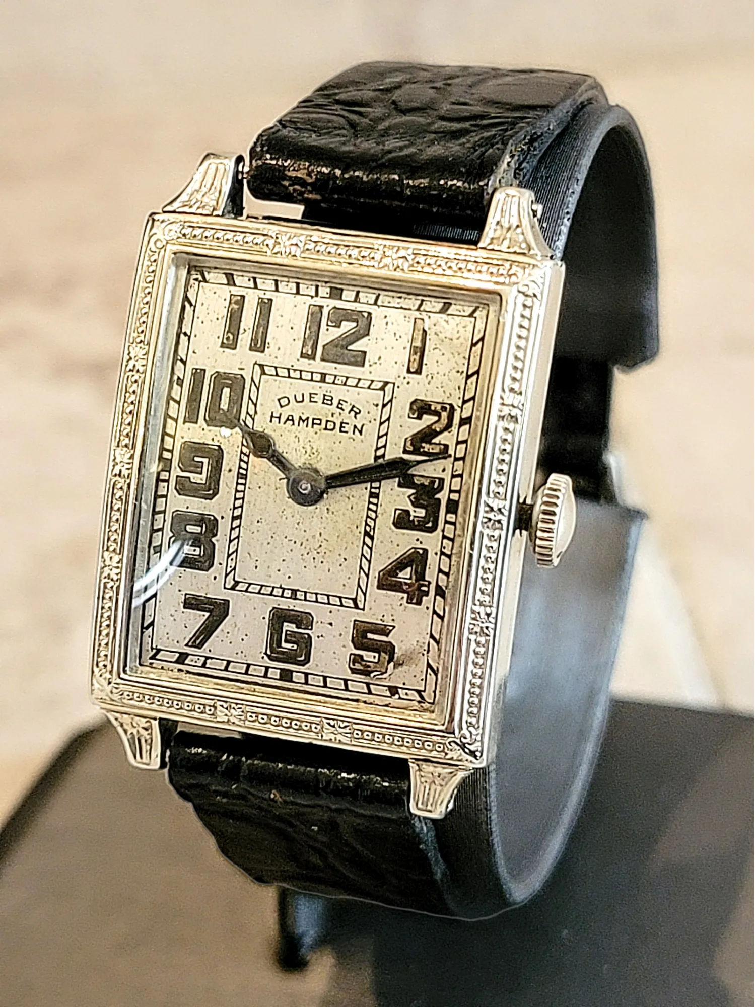 1919 DUEBER-HAMPDEN Man O' Fashion Watch 15 Jewels U.S.A.