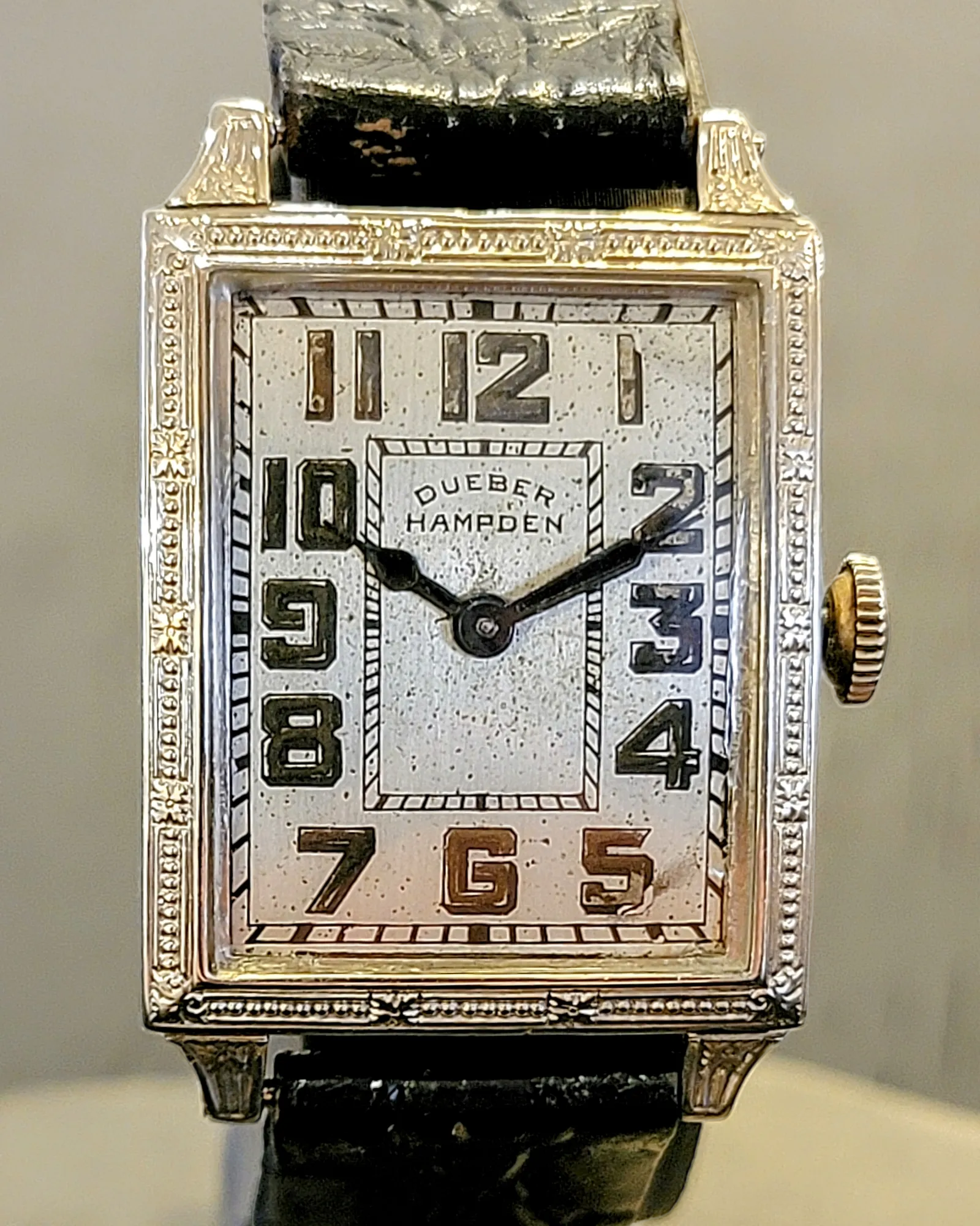 1919 DUEBER-HAMPDEN Man O' Fashion Watch 15 Jewels U.S.A.
