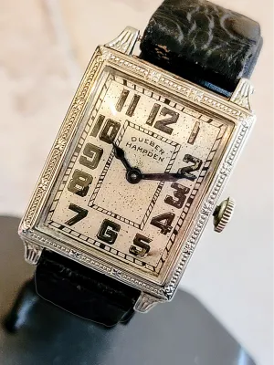 1919 DUEBER-HAMPDEN Man O' Fashion Watch 15 Jewels U.S.A.