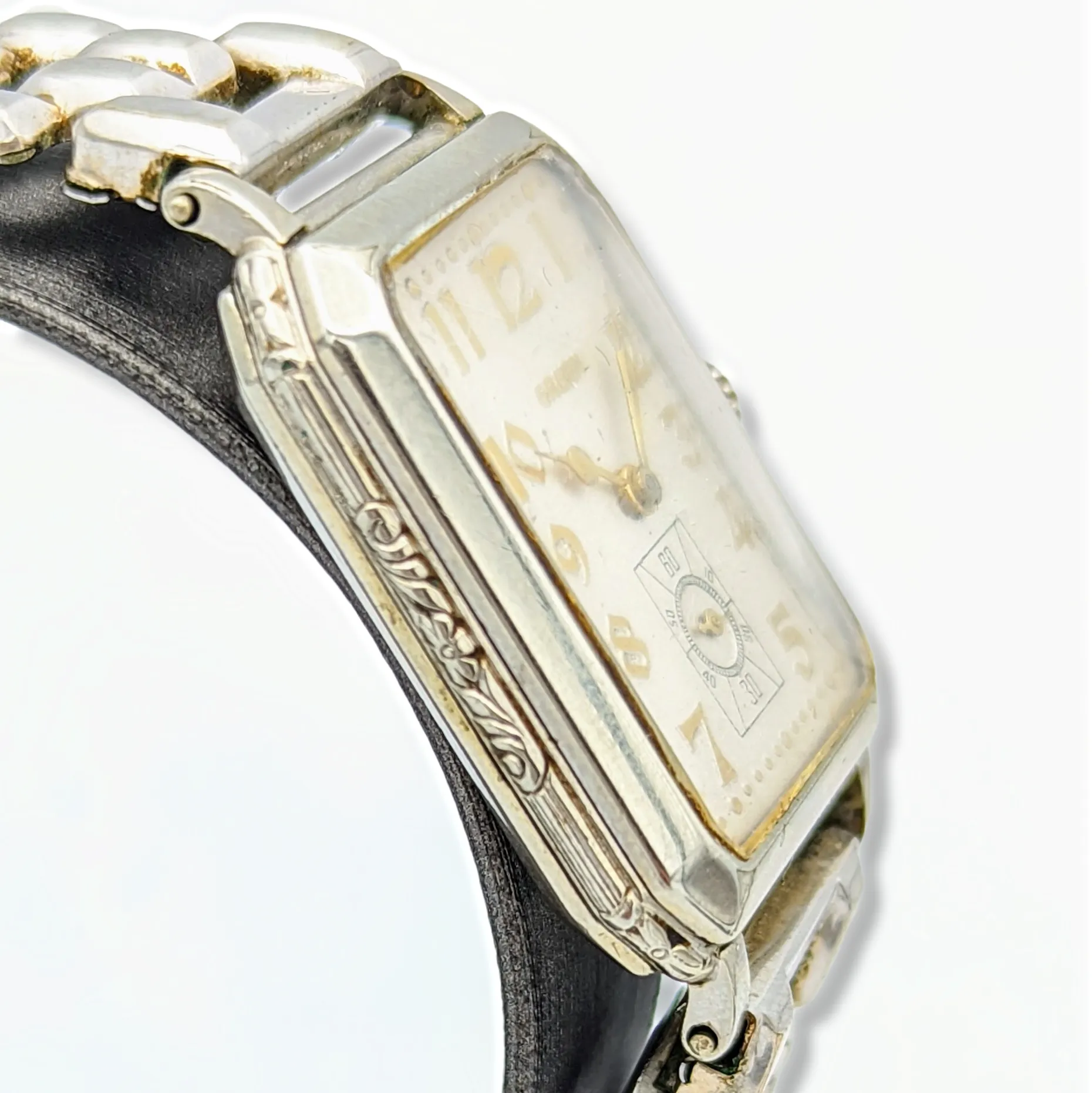 1925 GRUEN GUILD Art Deco Watch SWISS Wristwatch 15J Cal. 179