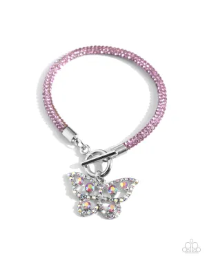 Aerial Appeal - Pink Bracelet - Paparazzi Accessories