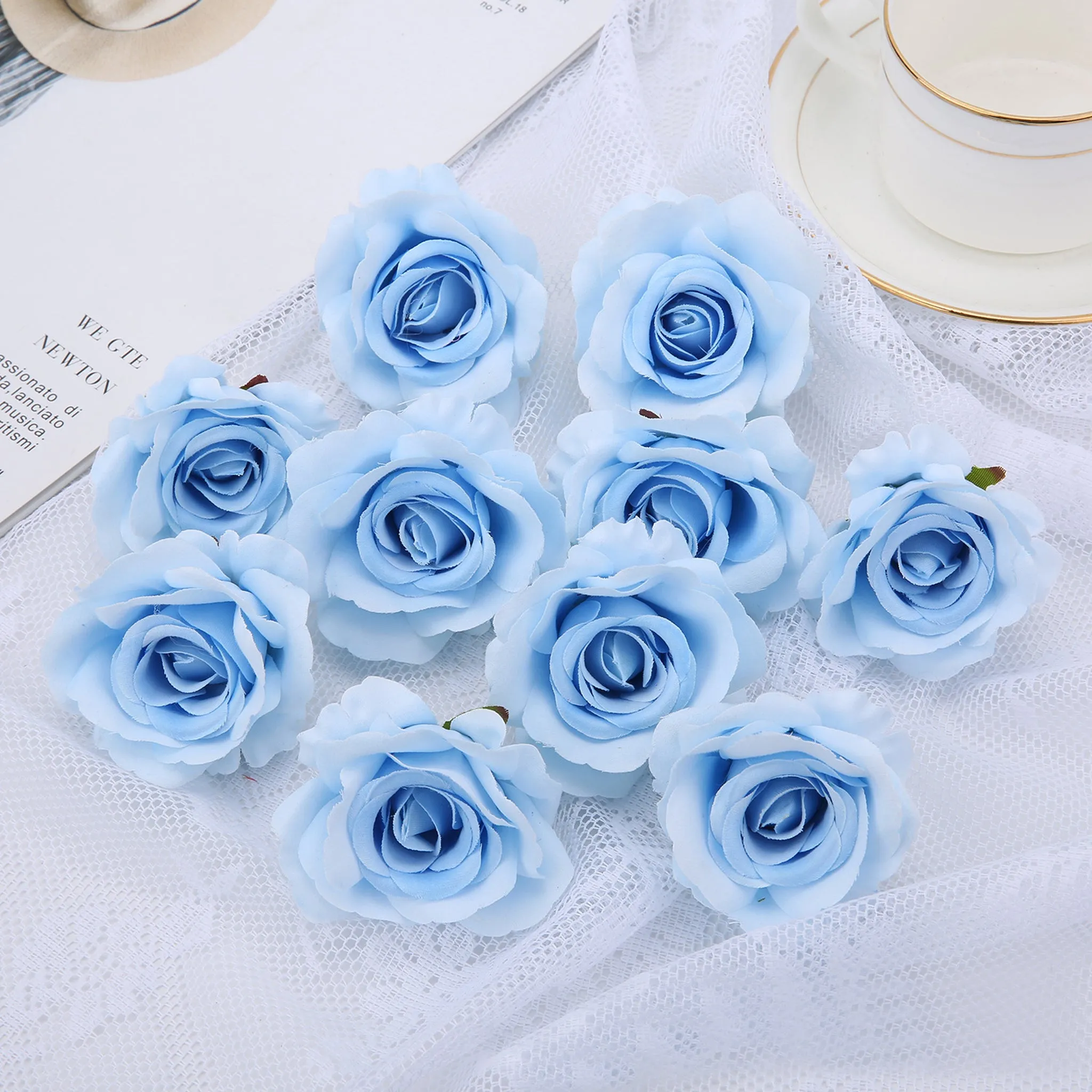 Artificial Small Roses Bulk Silk Flowers