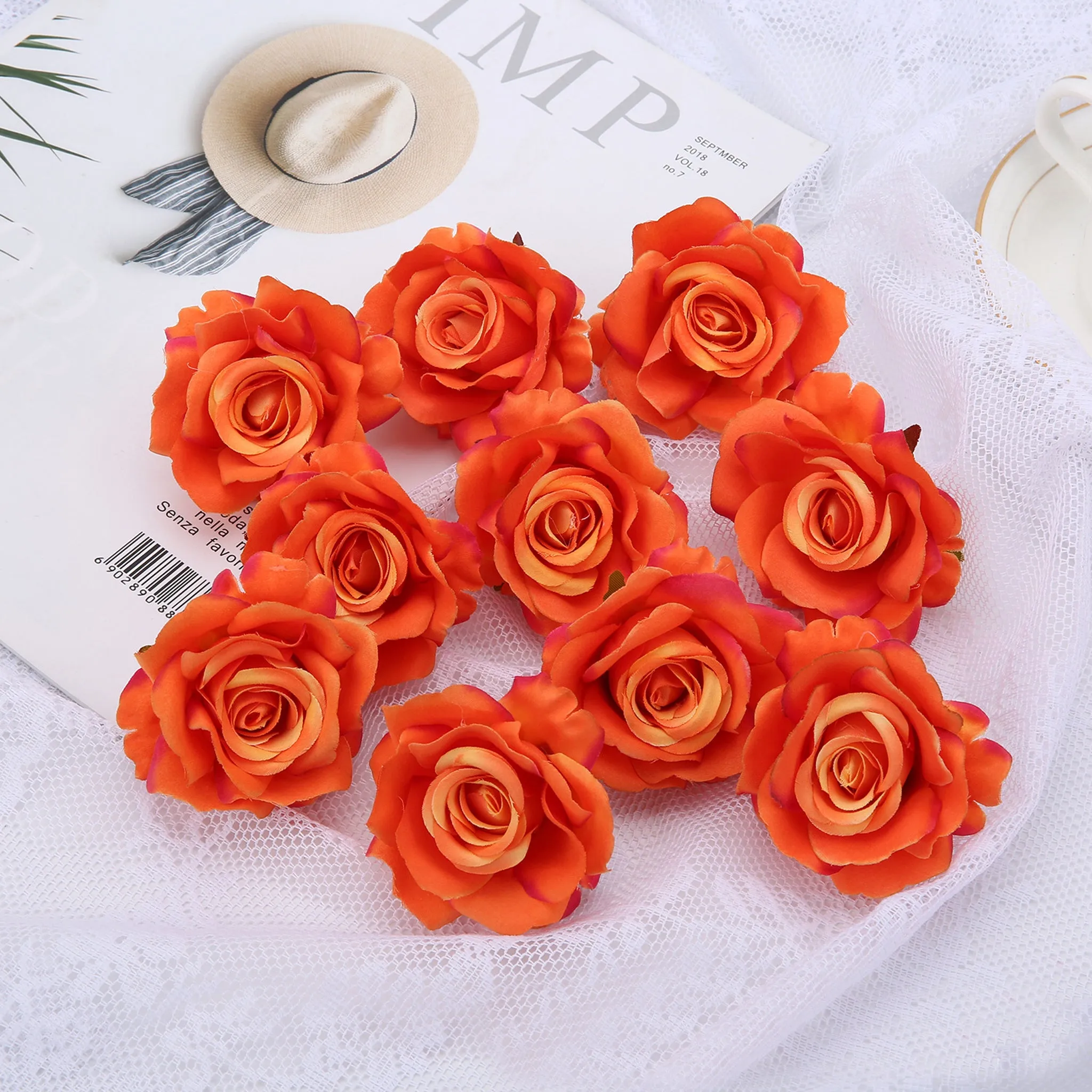 Artificial Small Roses Bulk Silk Flowers