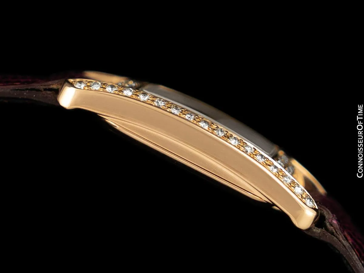 Audemars Piguet Promesse Exquisite Ladies Backset Watch - 18K Rose & Diamonds
