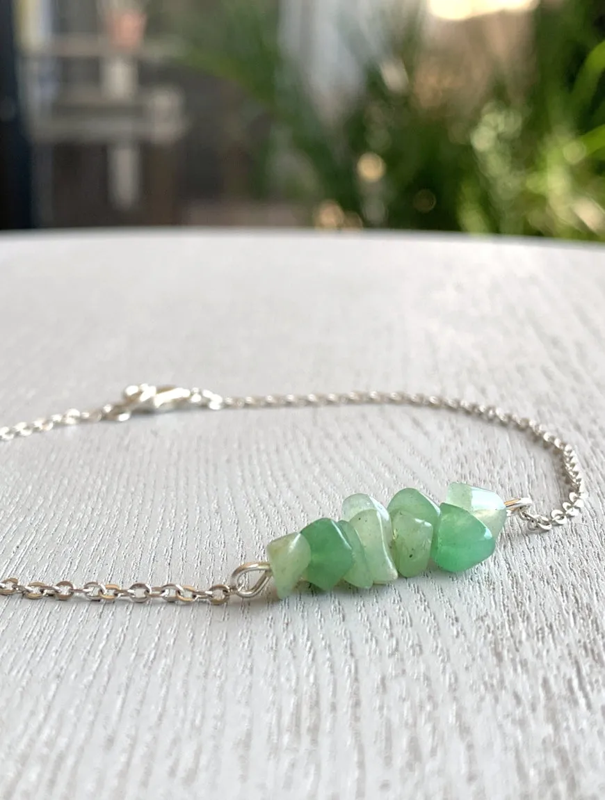 Aventurine Anklet
