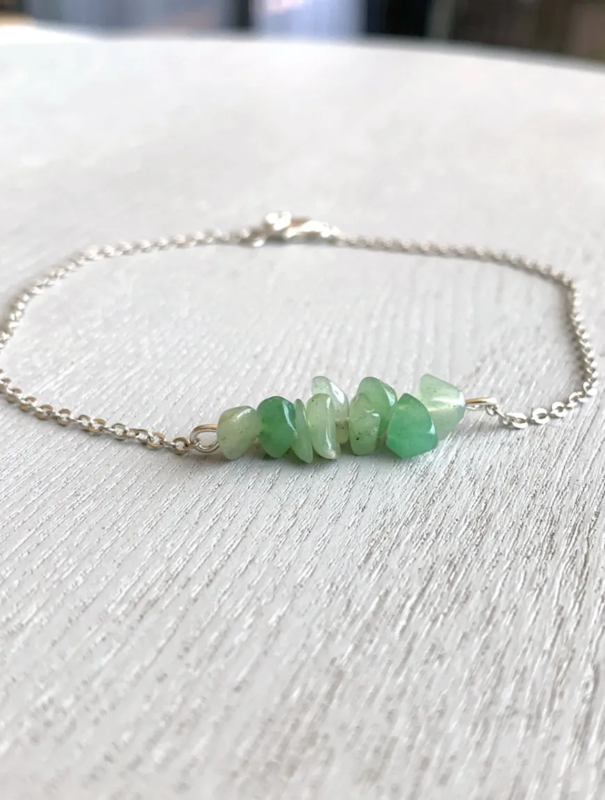 Aventurine Anklet