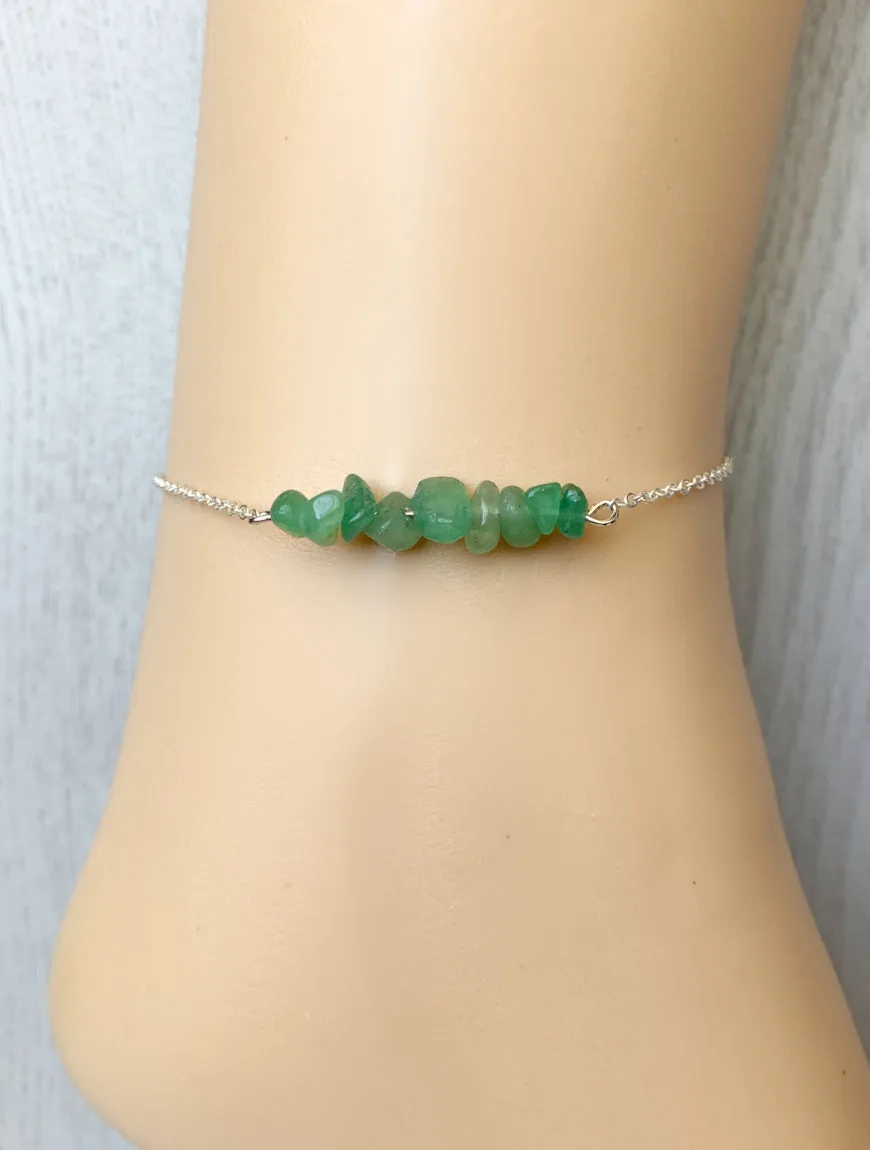 Aventurine Anklet