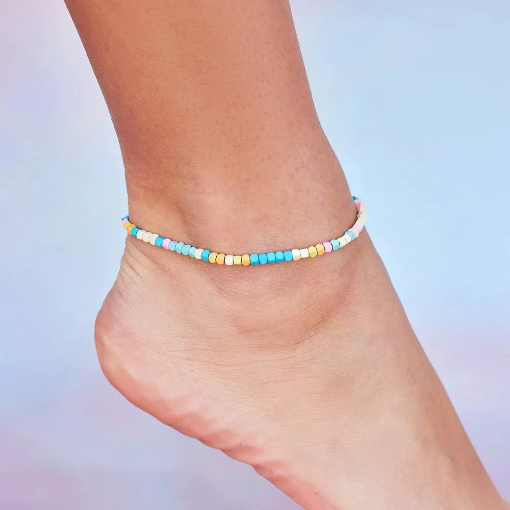 Bahama Stretch Bead Anklet