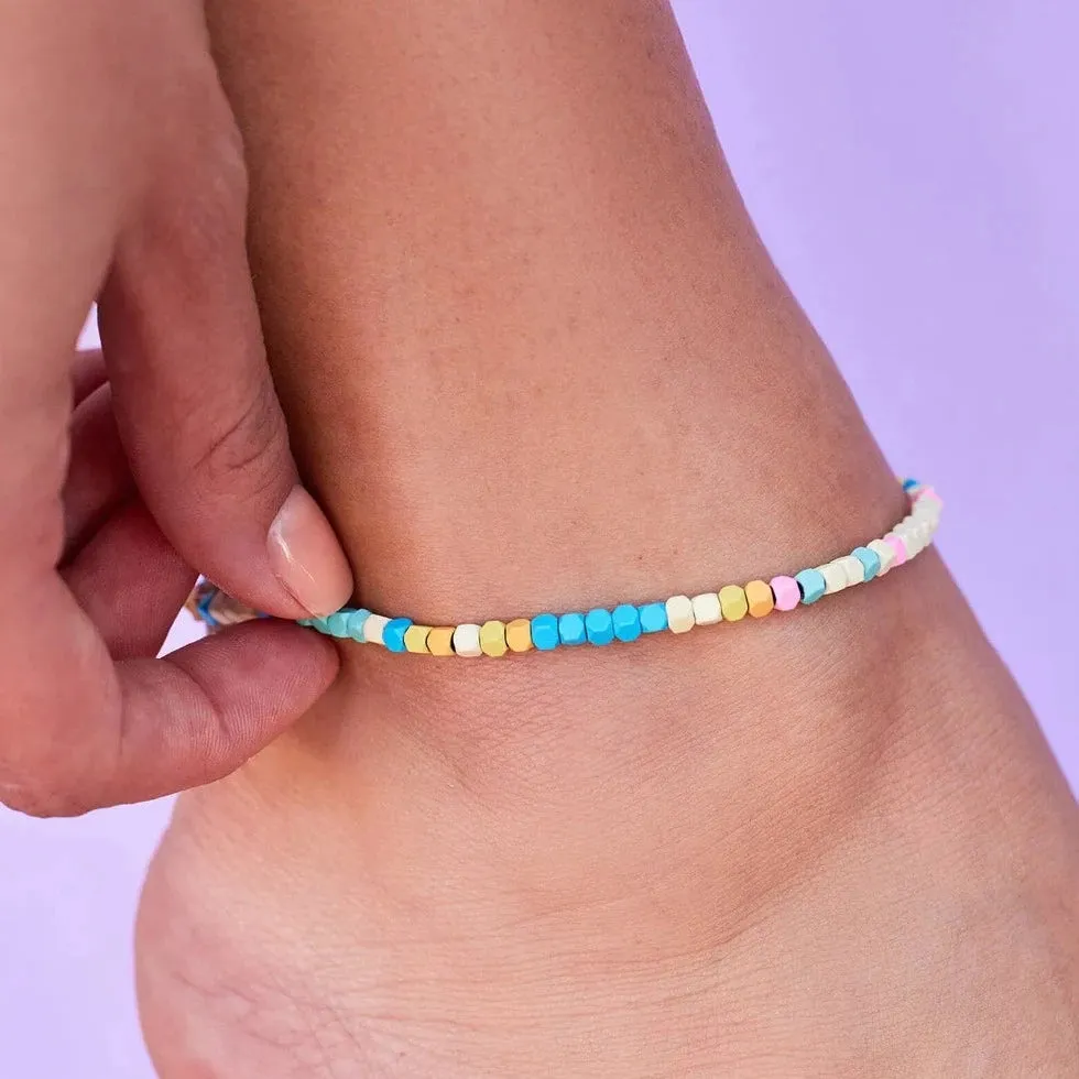 Bahama Stretch Bead Anklet