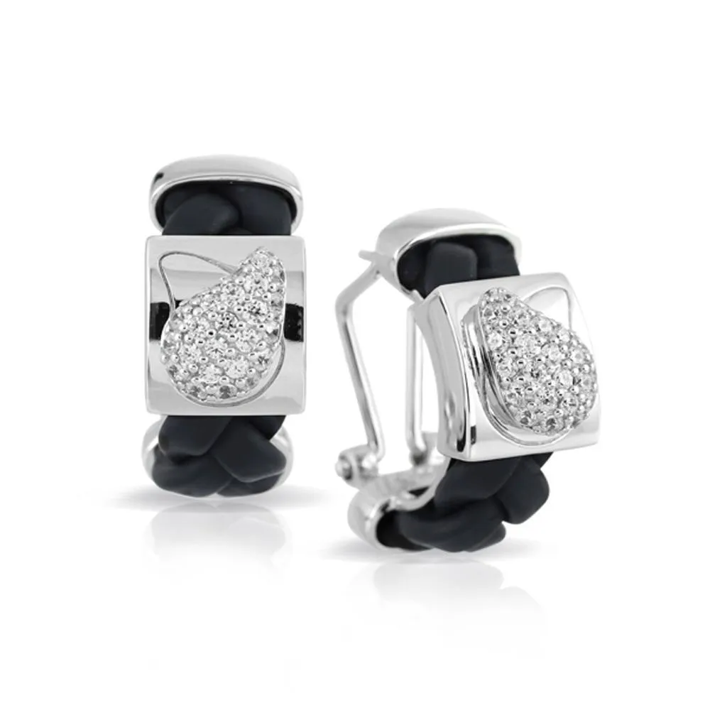 Belle Etoile Florence Earrings Classic Fine Solid Sterling Silver