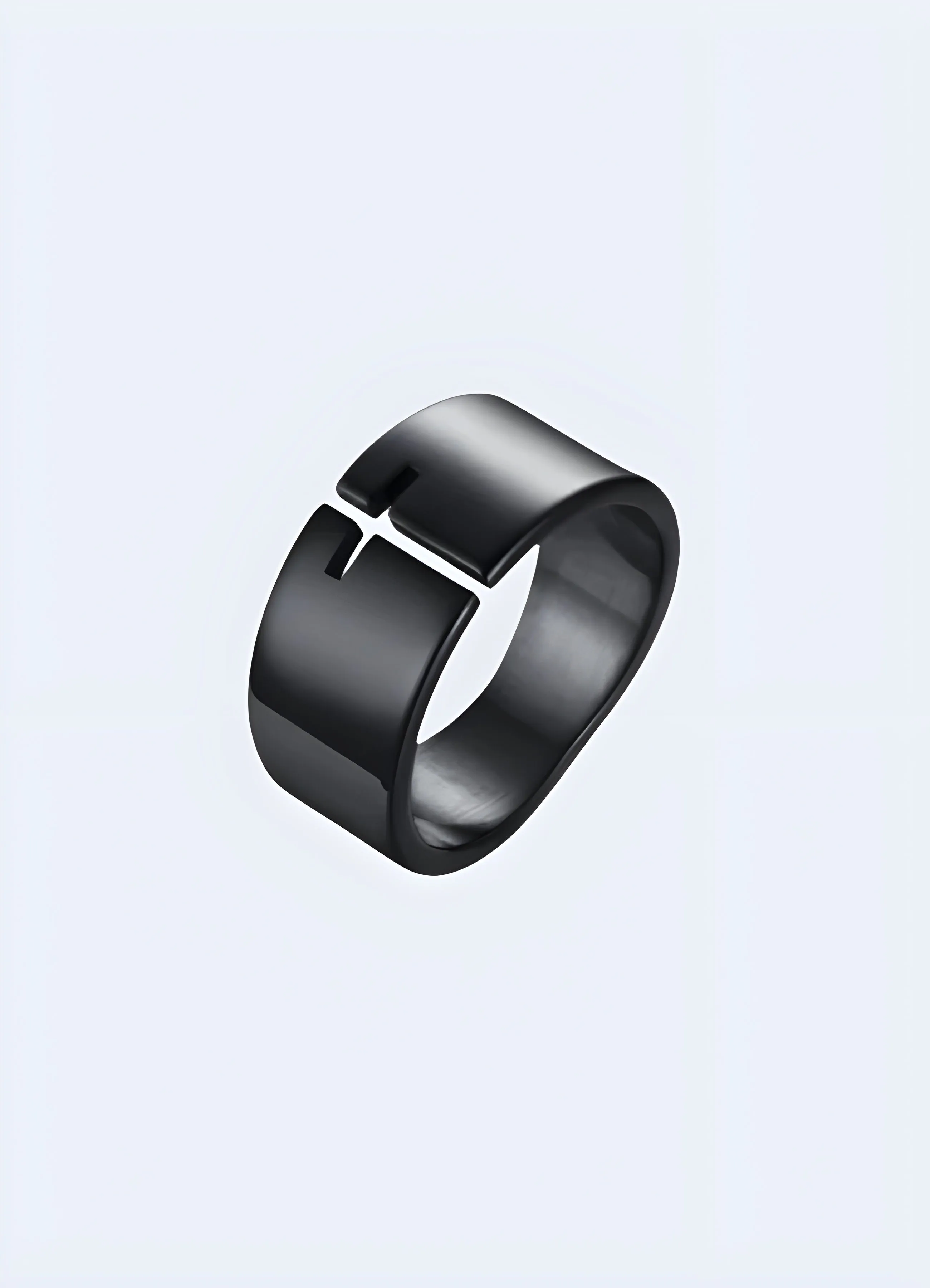 Black Cross Ring