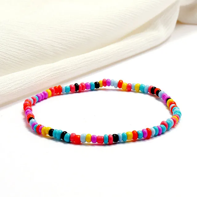 Bohemian Colorful Beads Anklets for Women