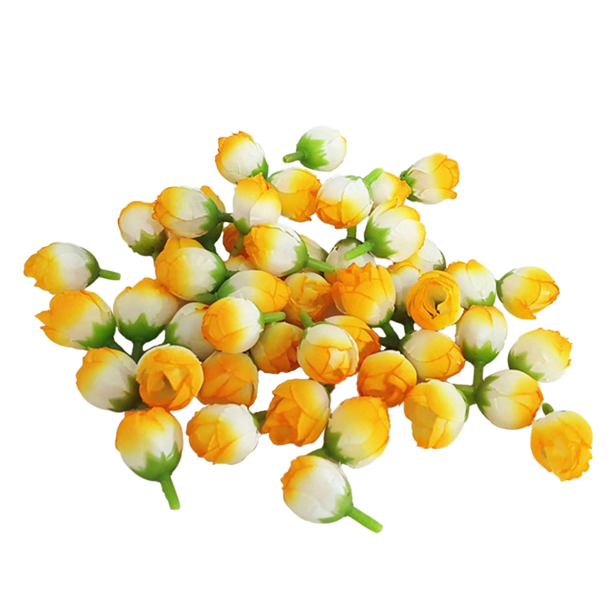 Bulk Mini Rose Buds Silk Flowers