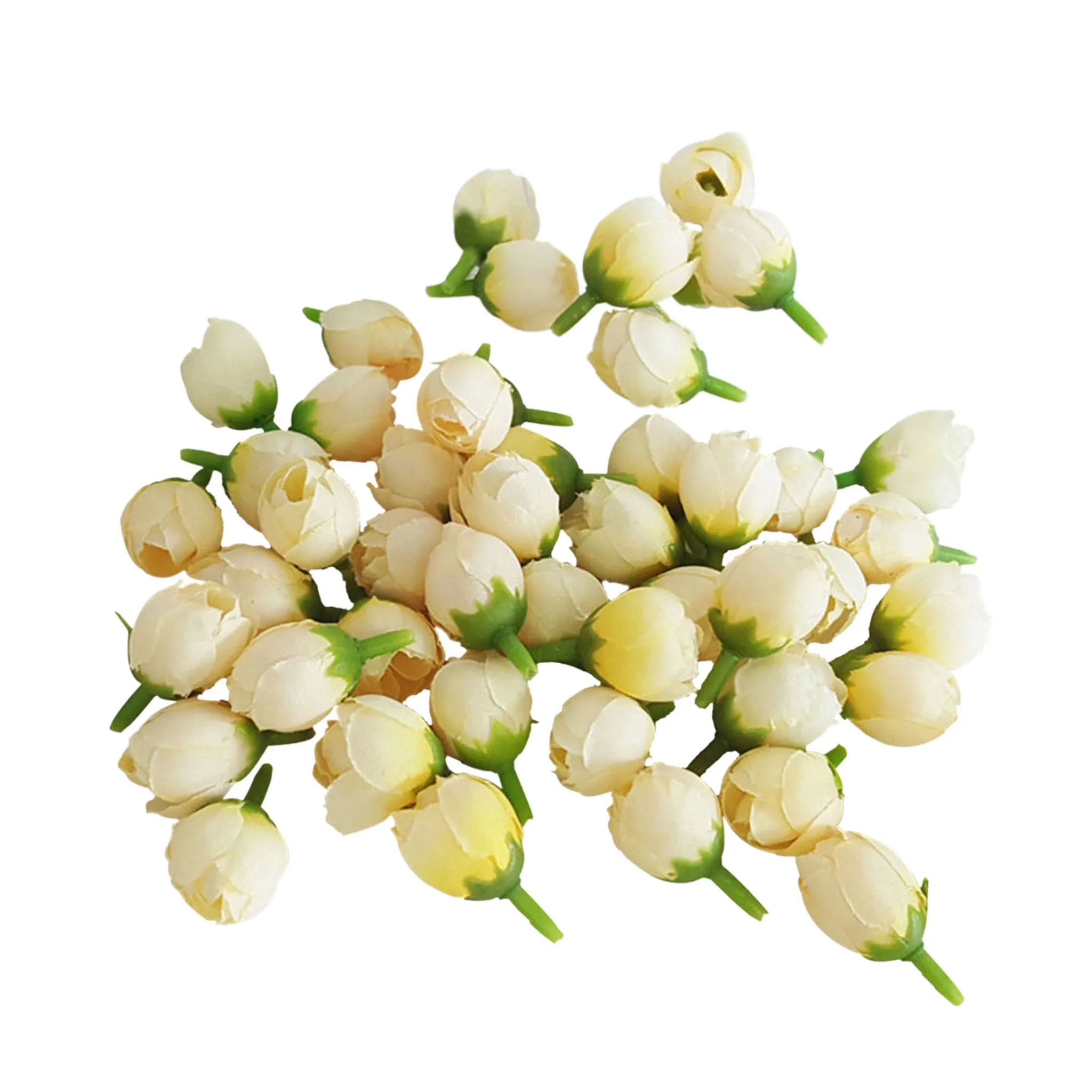 Bulk Mini Rose Buds Silk Flowers