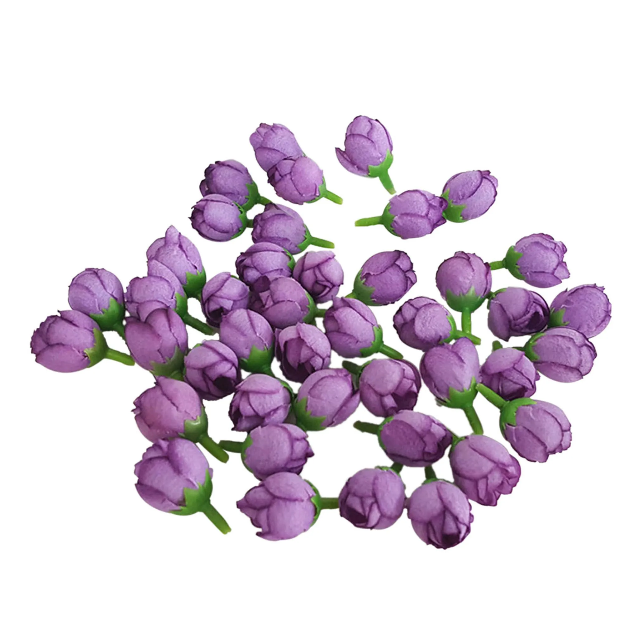 Bulk Mini Rose Buds Silk Flowers