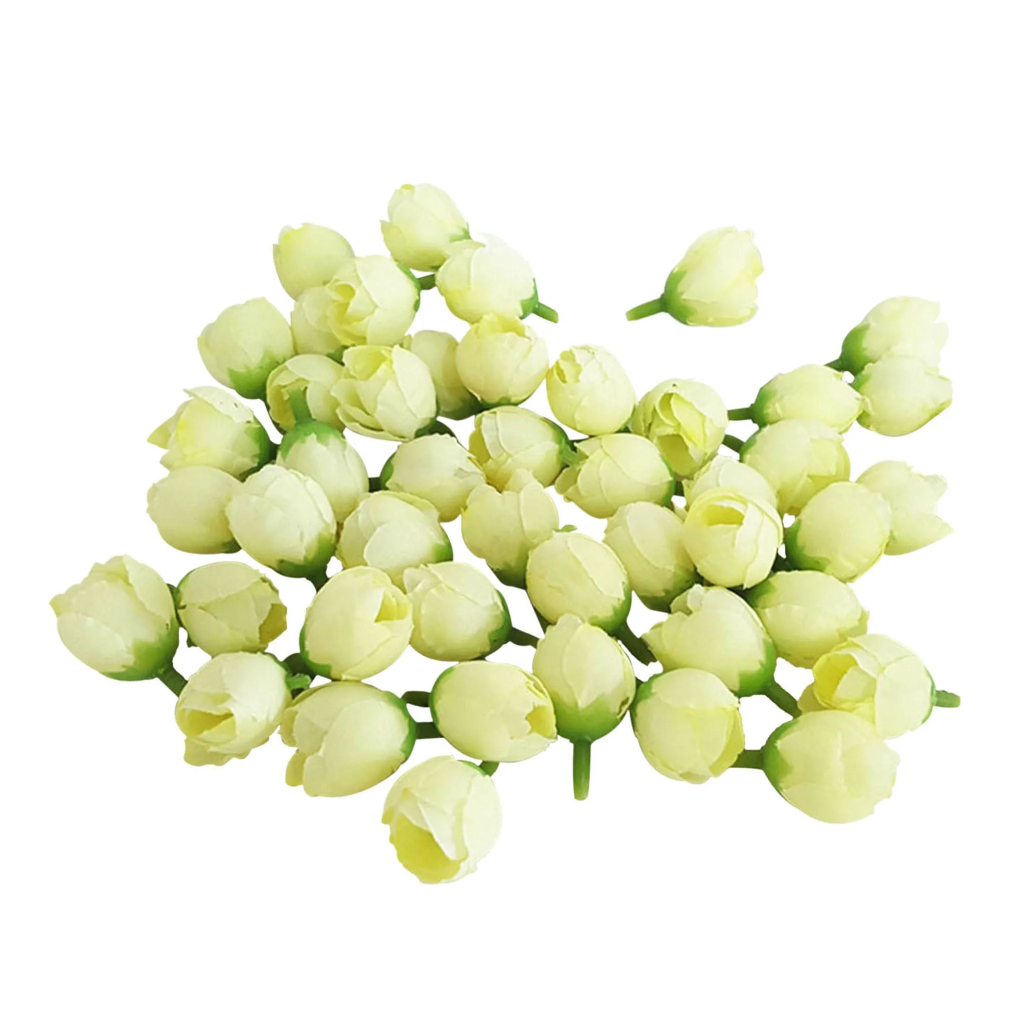 Bulk Mini Rose Buds Silk Flowers