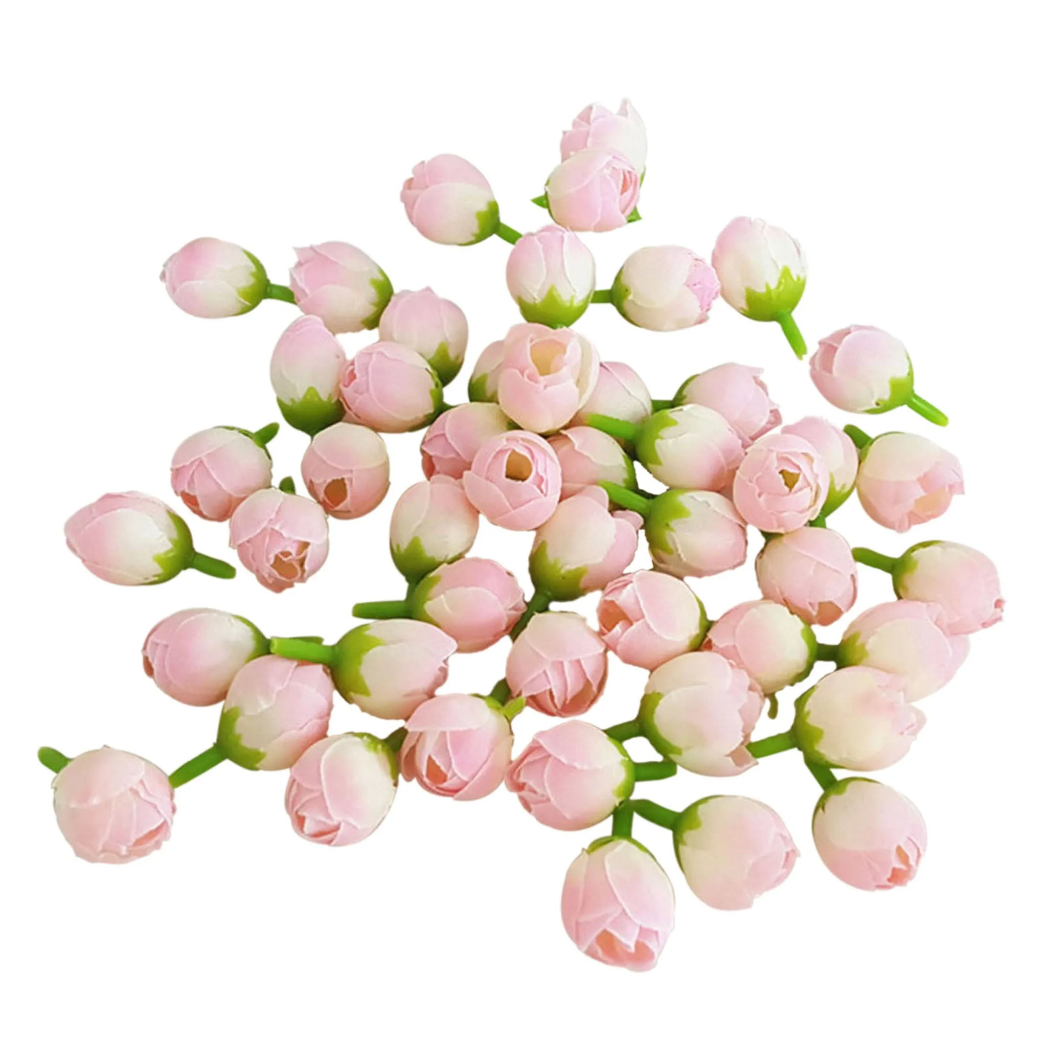 Bulk Mini Rose Buds Silk Flowers