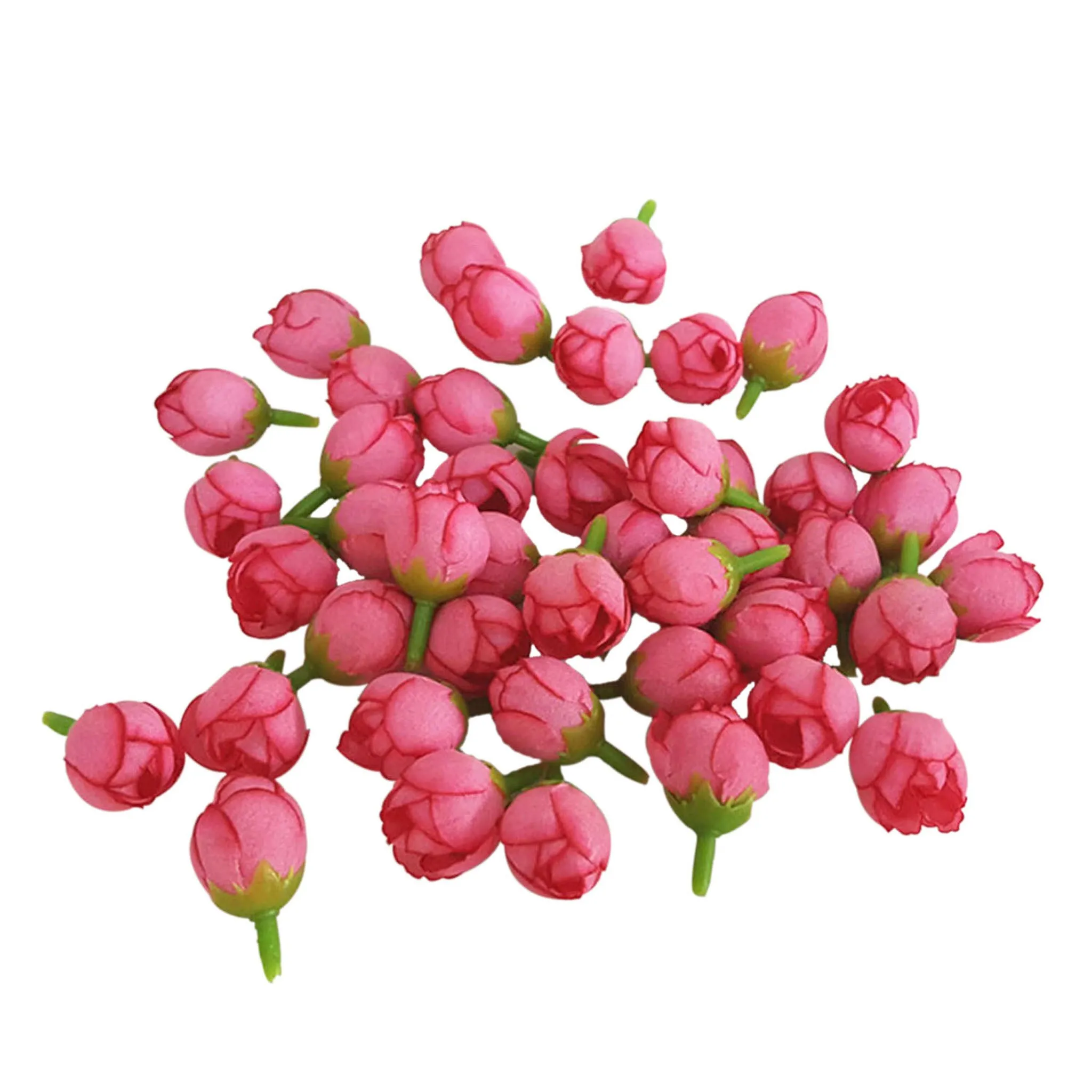 Bulk Mini Rose Buds Silk Flowers