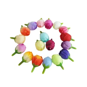 Bulk Mini Rose Buds Silk Flowers