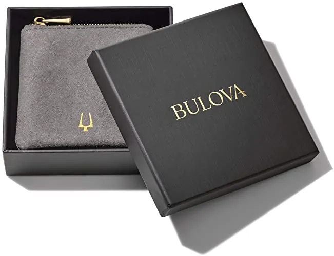 Bulova J96b016m Chain Bracelet in Stainless Steel Men Jewelry