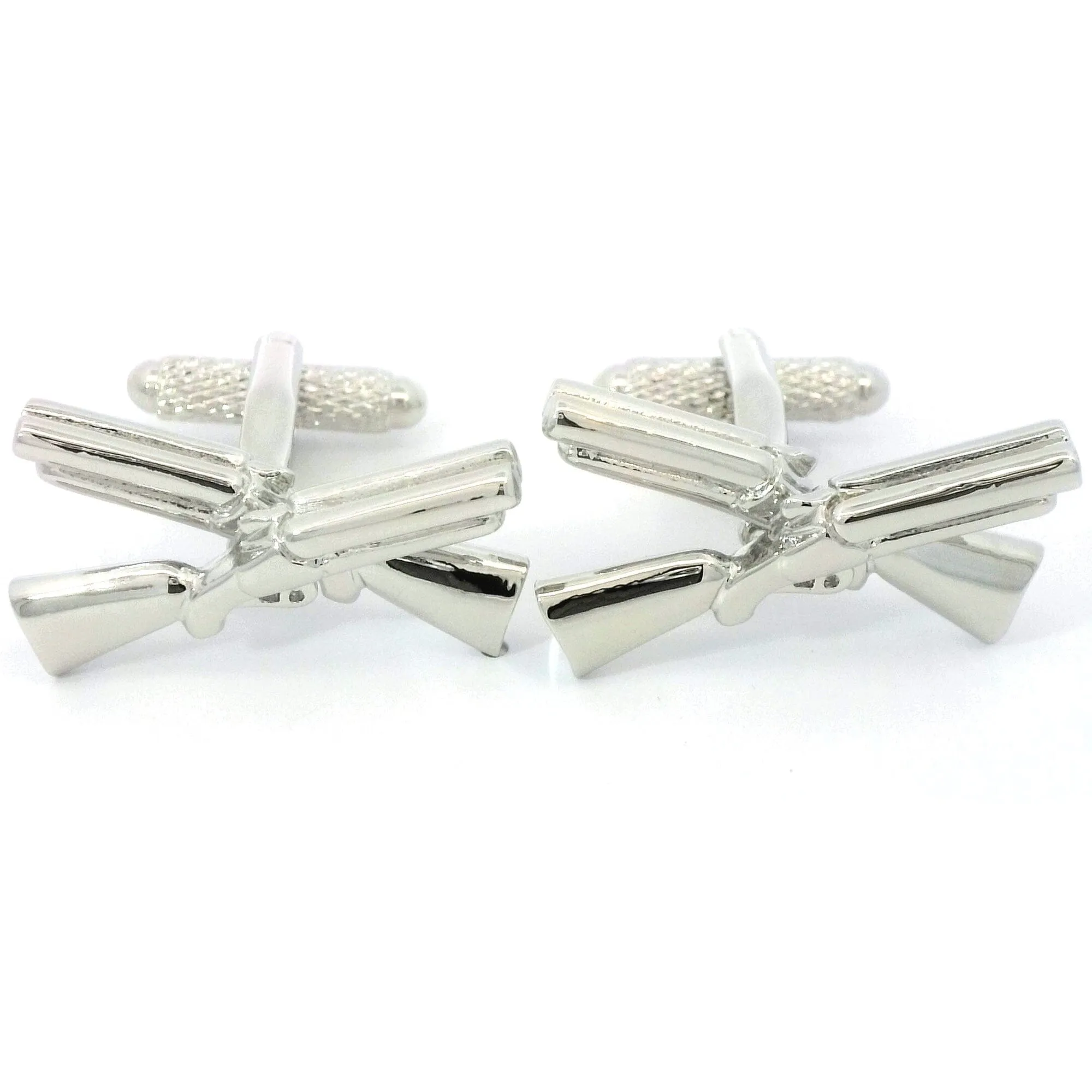 Crossed Shotgun Cufflinks