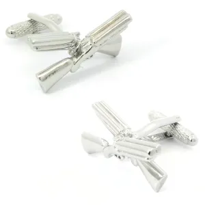 Crossed Shotgun Cufflinks