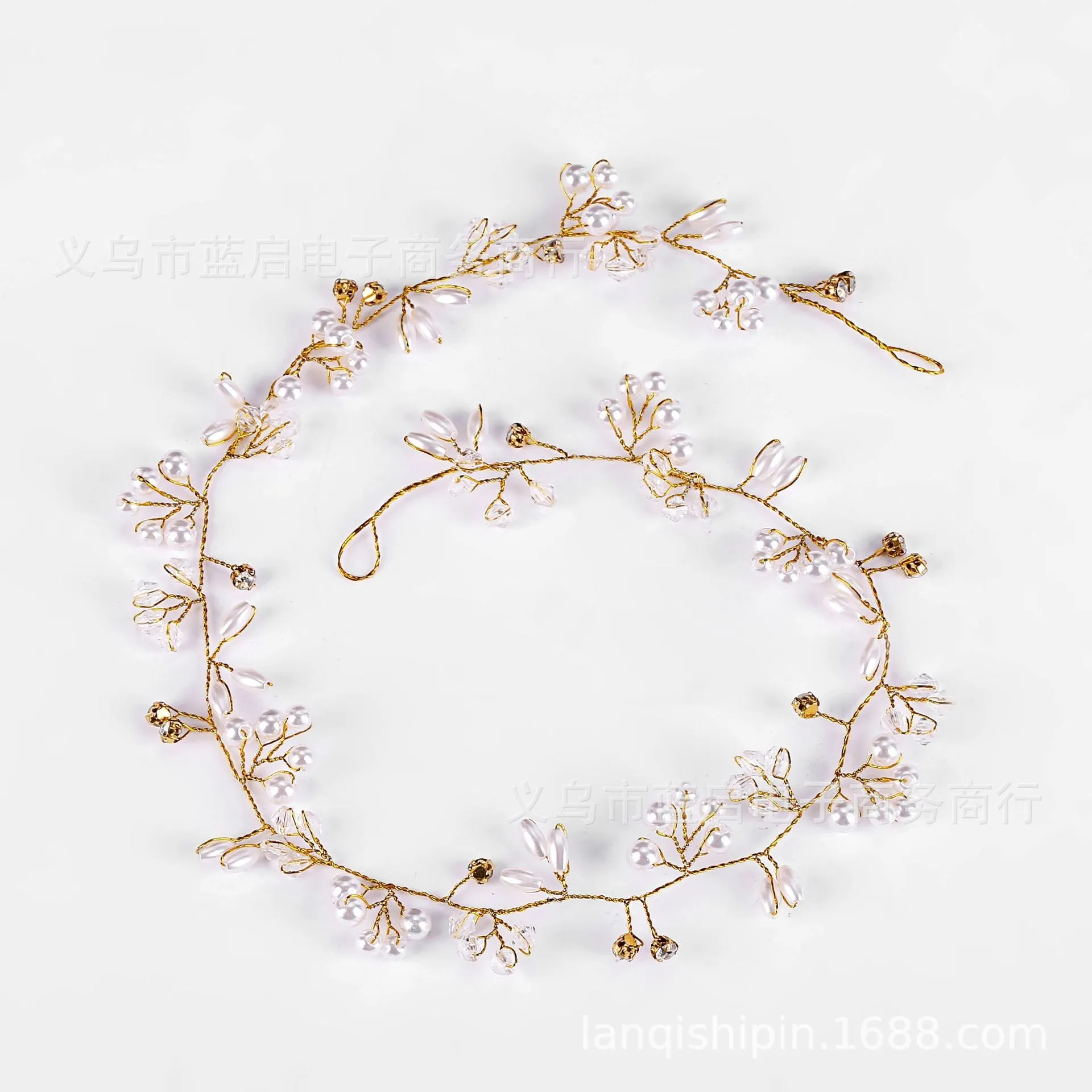 Crystal Pearl Bridal Hair Accessories Set