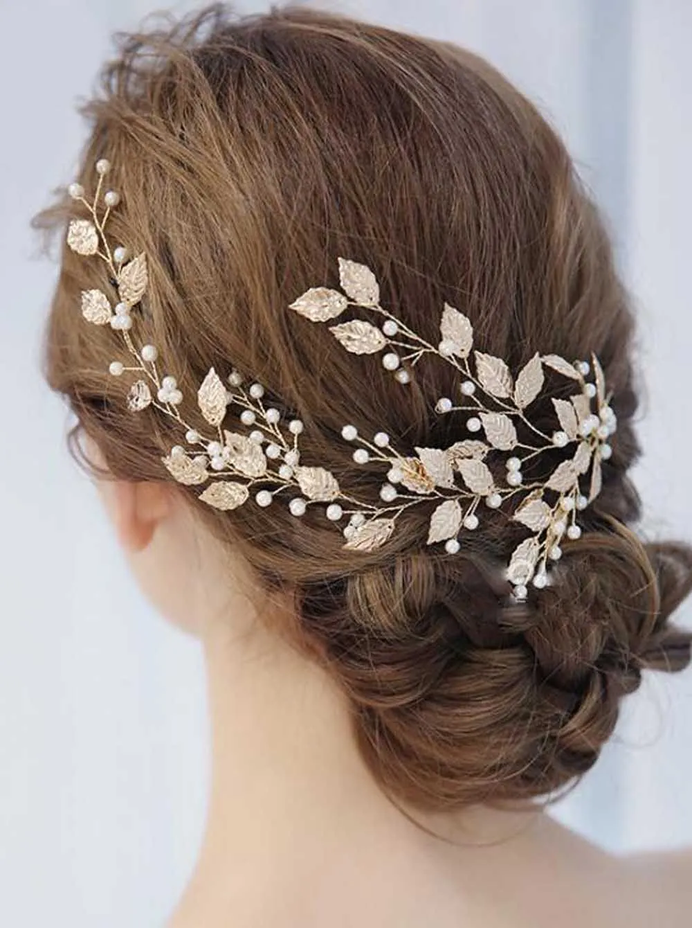 Crystal Pearl Bridal Hair Accessories Set