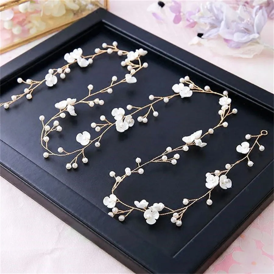 Crystal Pearl Bridal Hair Accessories Set