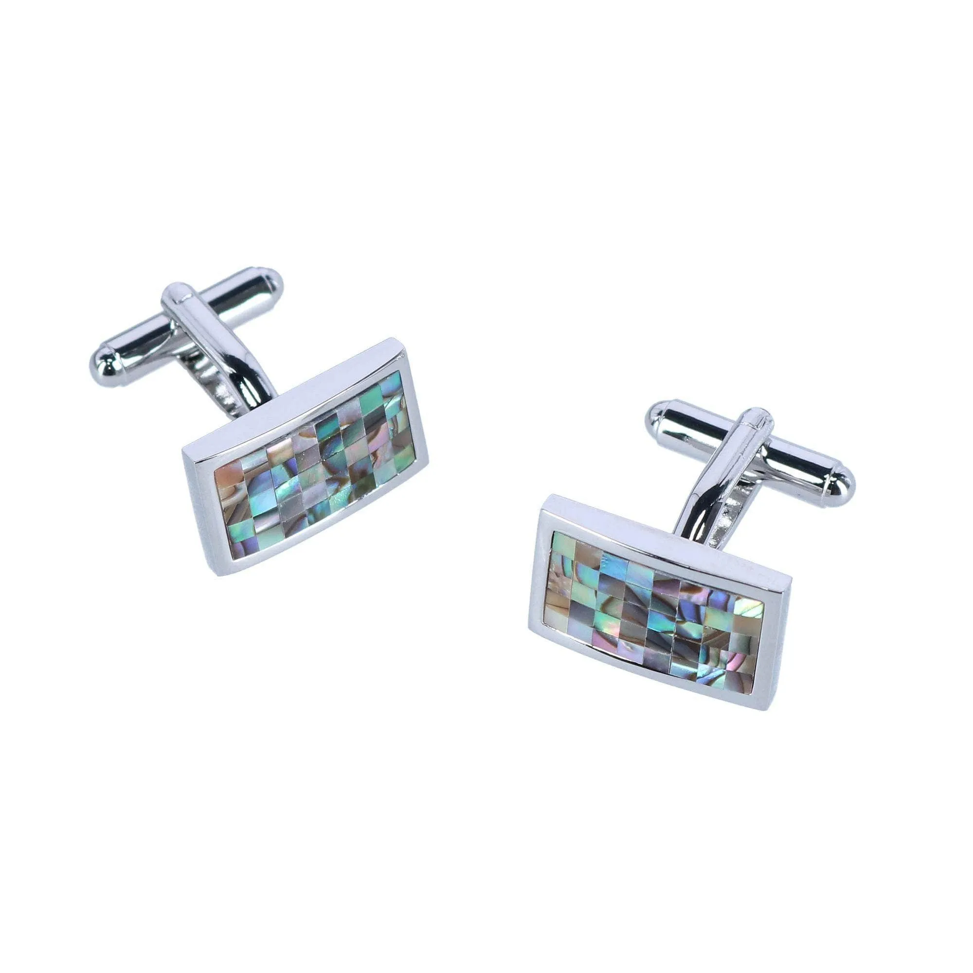 Cufflink Holiday Pack Snowflake and Mother of Pearl Set