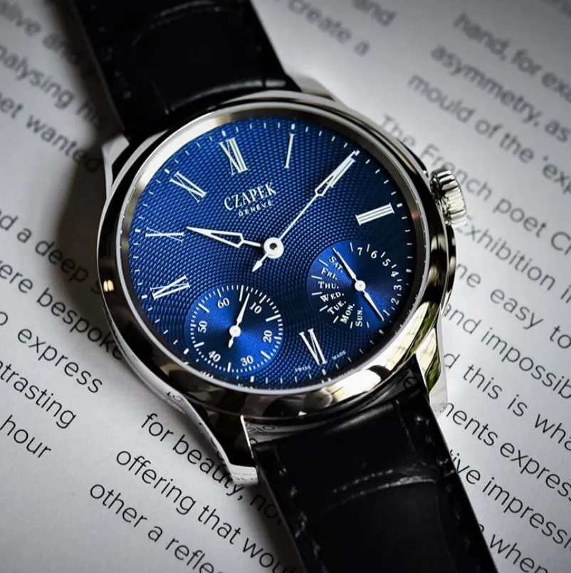 CZP Watch Quai Des Bergues Sapphire Blue S Limited Edition