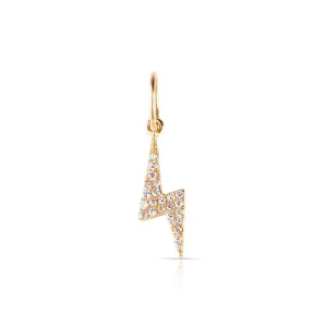 DIAMOND MINI BOLT CHARM