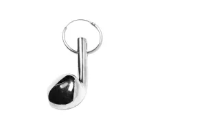 Earphone Silver Hoop
