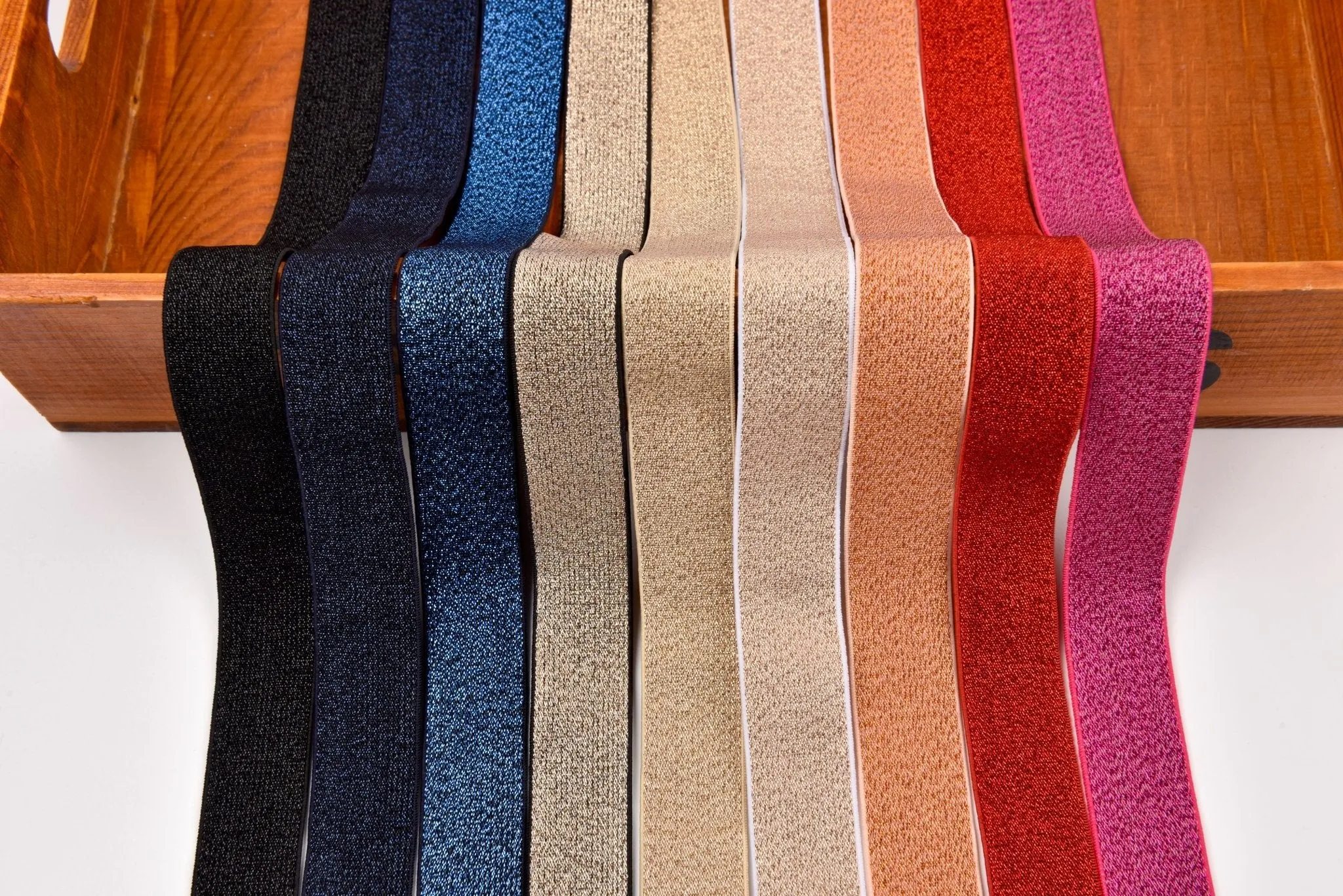Elastic Lurex Strap Band 25mm