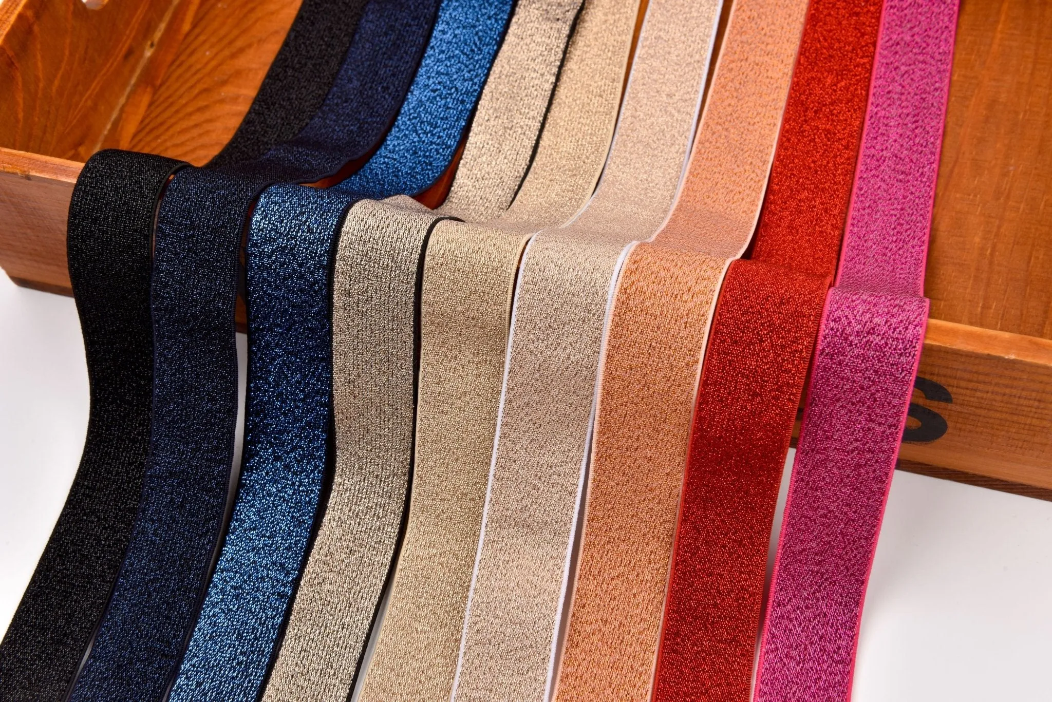 Elastic Lurex Strap Band 25mm