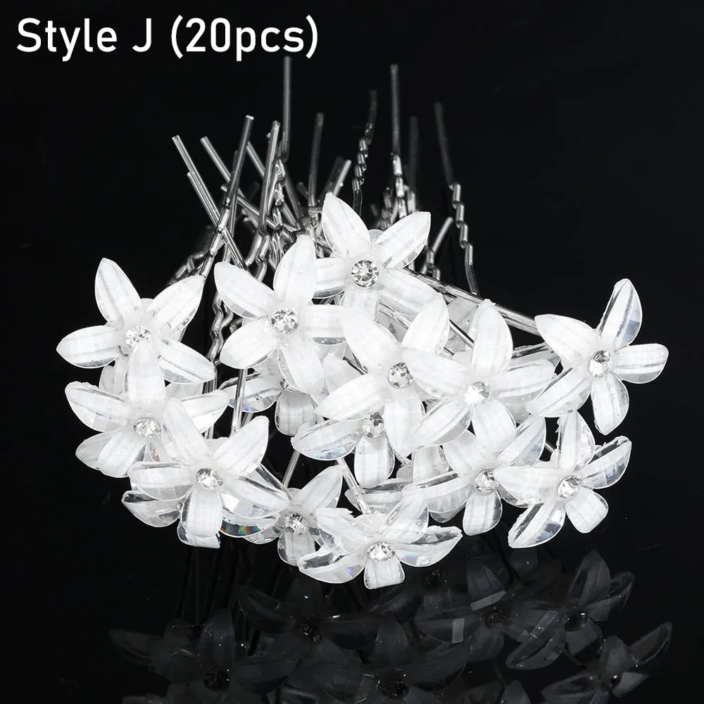 Elegant Bridal Hairpins Set