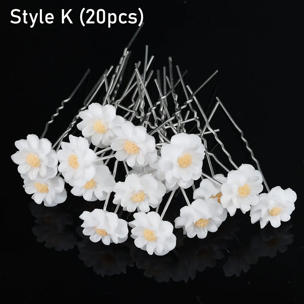 Elegant Bridal Hairpins Set