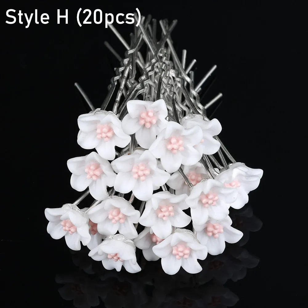 Elegant Bridal Hairpins Set