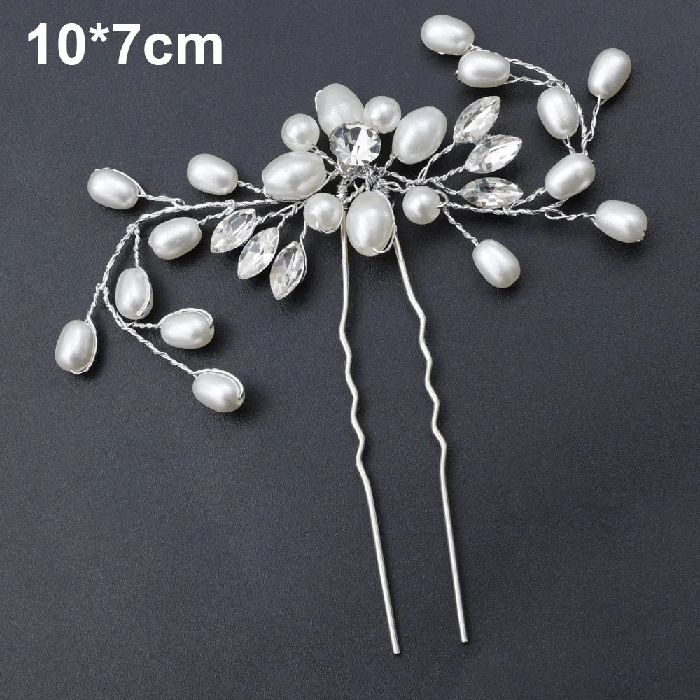 Elegant Bridal Hairpins Set