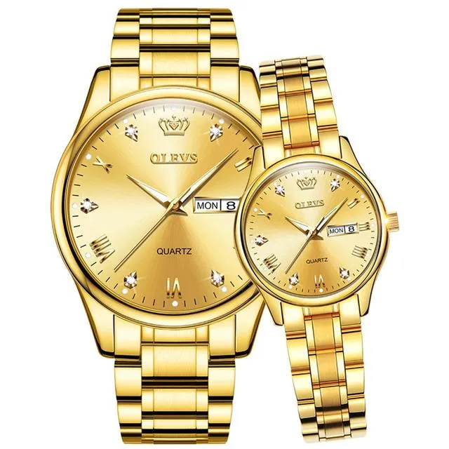 Fashion Lover's Watches Simple Couple Watch