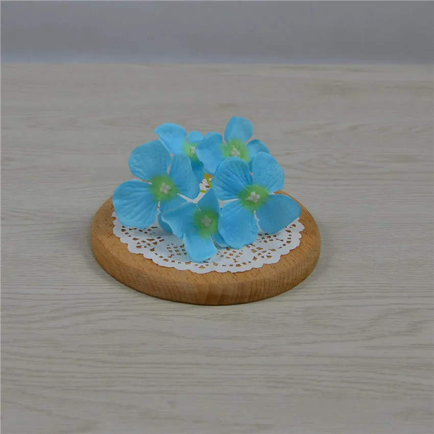 Faux Flowers Mini Hydrangea Bush for Hat DIY