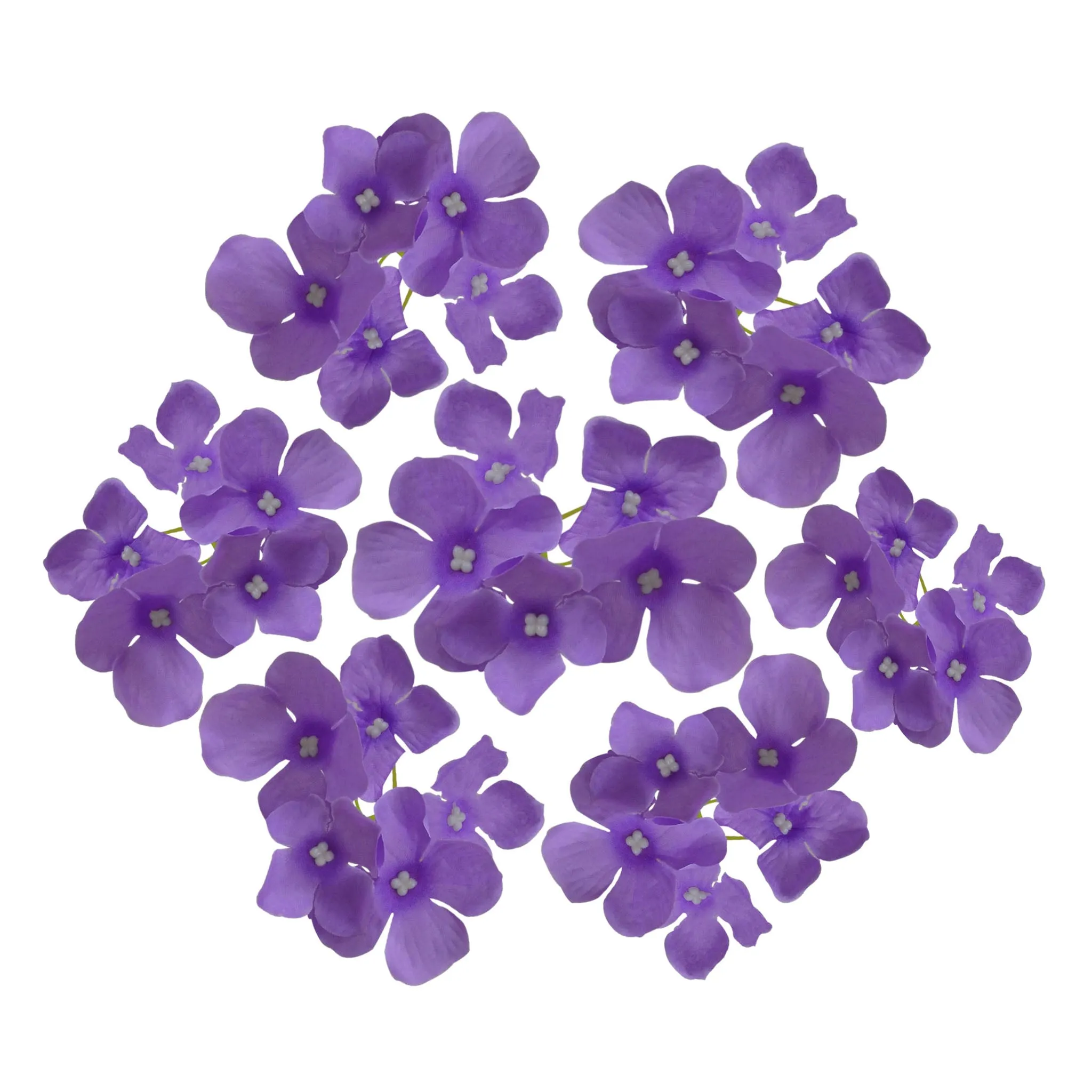 Faux Flowers Mini Hydrangea Bush for Hat DIY