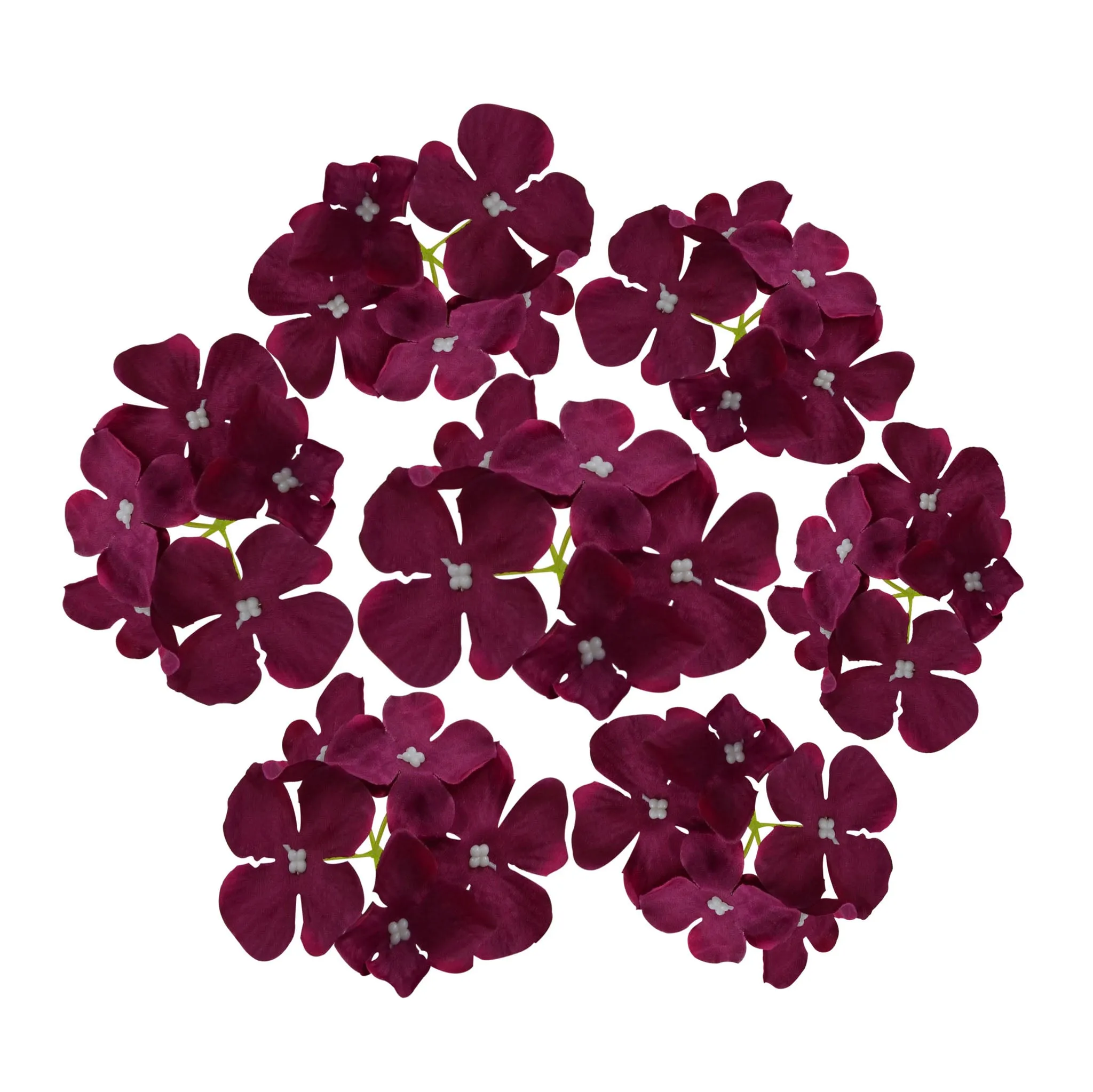 Faux Flowers Mini Hydrangea Bush for Hat DIY