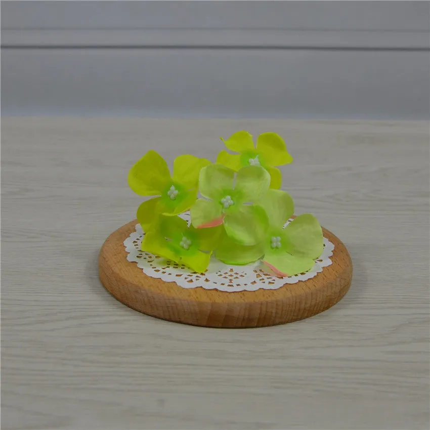 Faux Flowers Mini Hydrangea Bush for Hat DIY