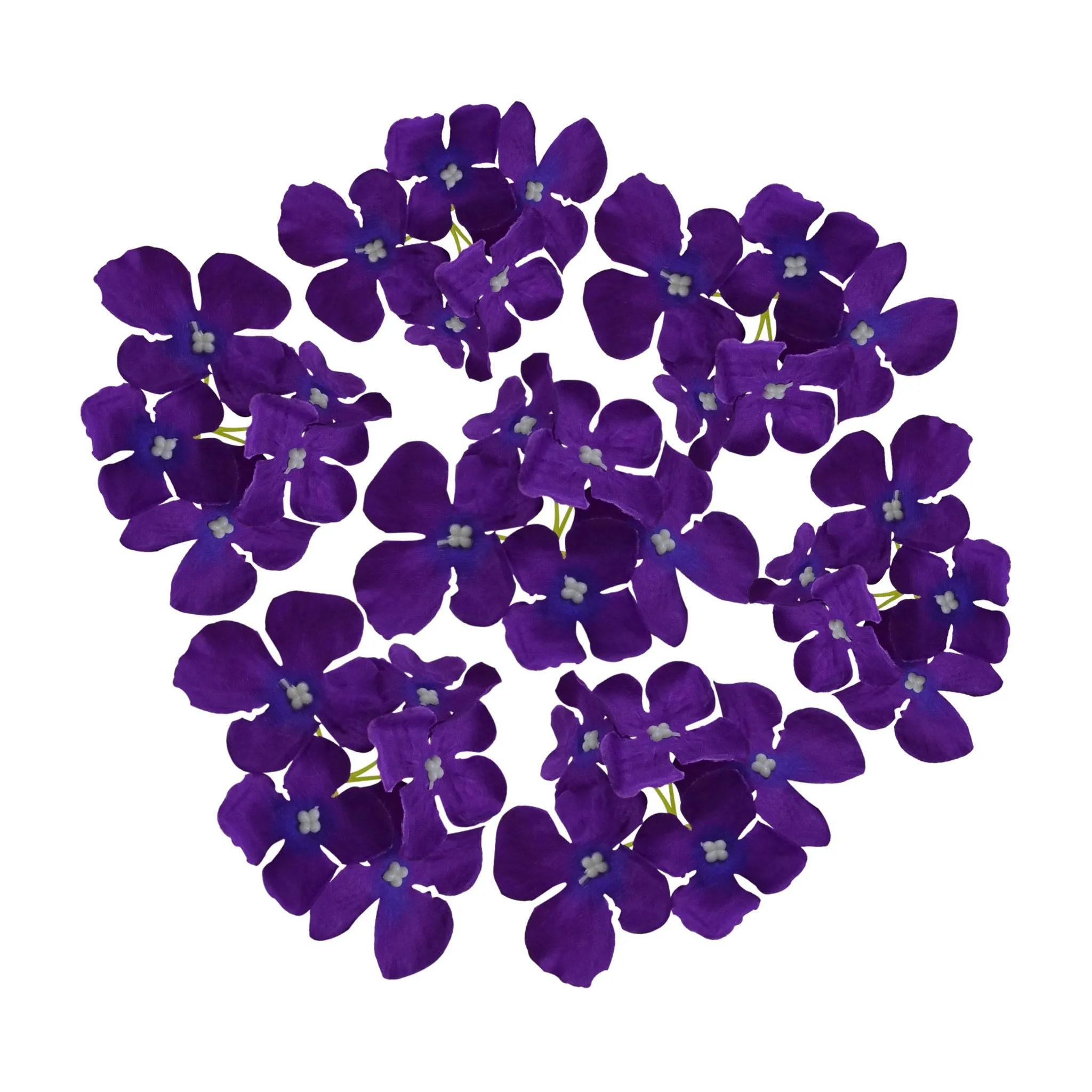 Faux Flowers Mini Hydrangea Bush for Hat DIY
