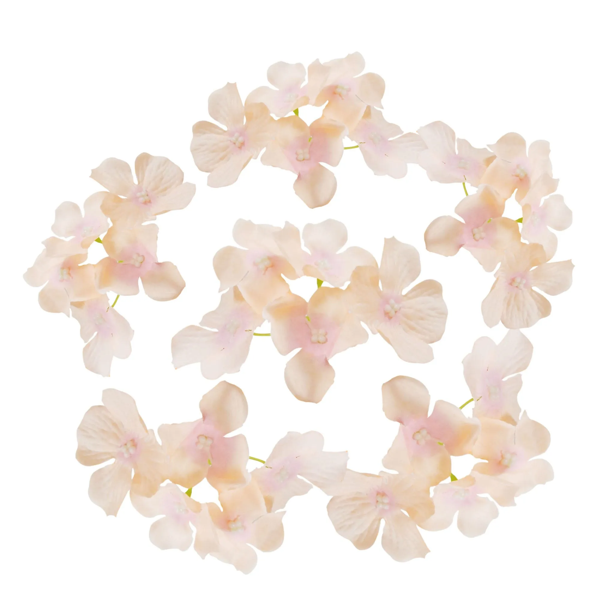 Faux Flowers Mini Hydrangea Bush for Hat DIY