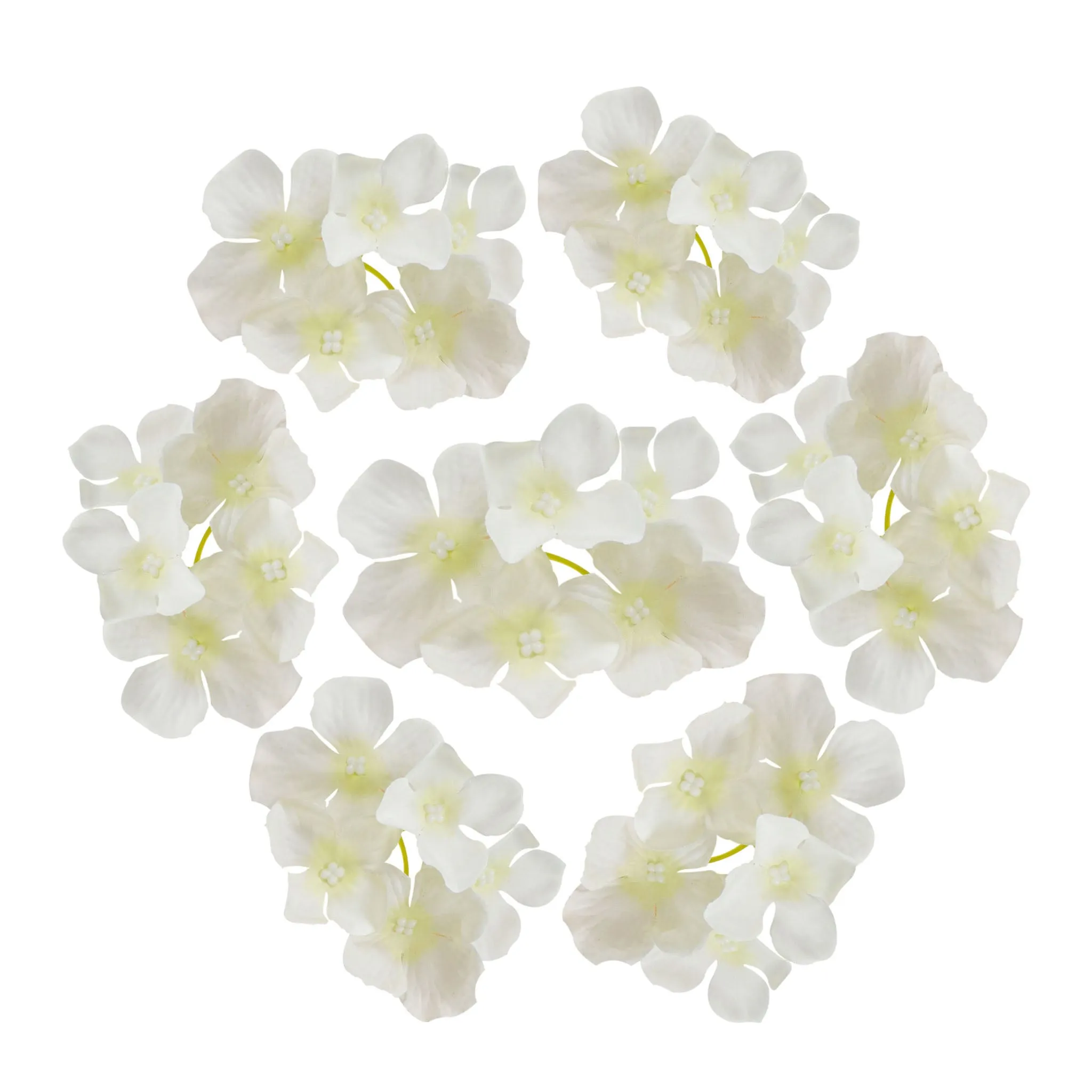 Faux Flowers Mini Hydrangea Bush for Hat DIY