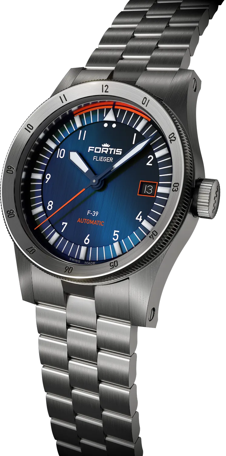 FOR Watch Flieger F-39 Midnight Blue Bracelet D